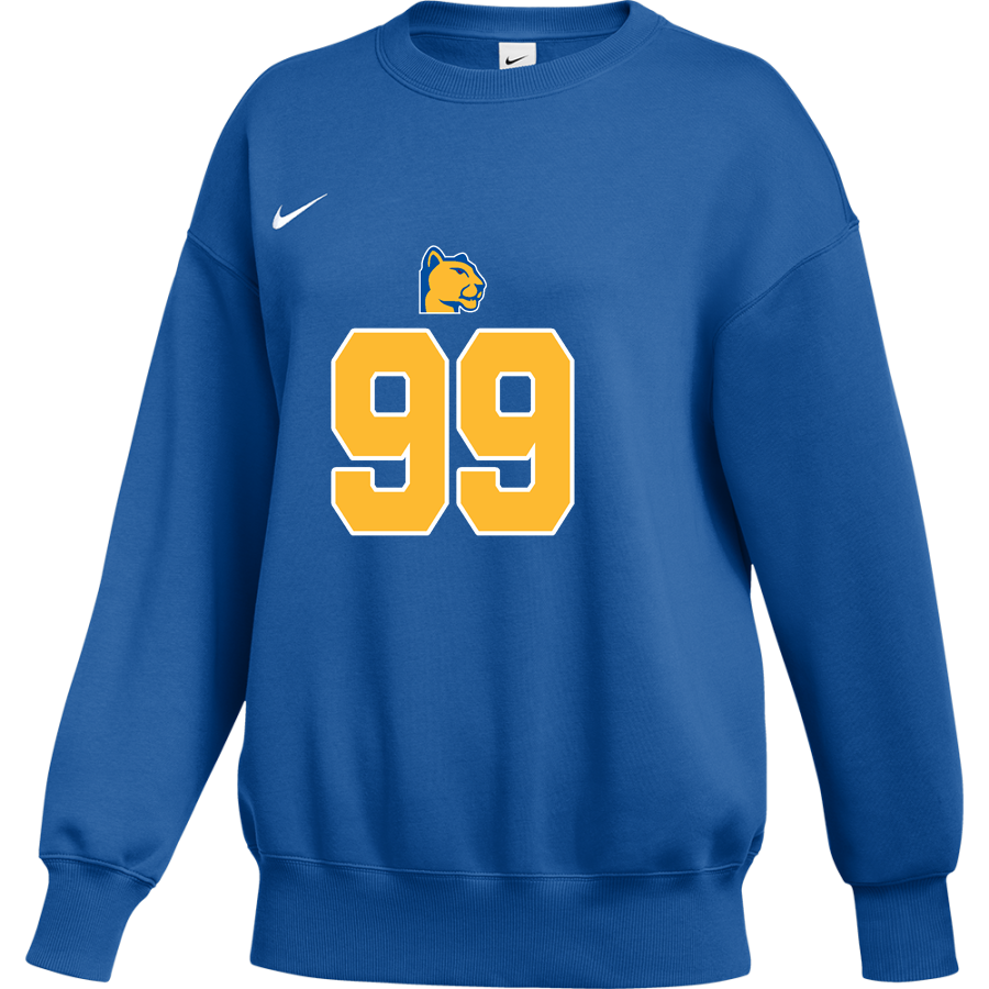 CULBRETH Cougars <span class="pdp-name-mascot">GREY CULBRETH MIDDLE SCHOOL Cougars</span> Nike Women's Phoenix Fleece Oversized Pullover Crew