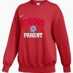 CROW HIGH SCHOOL Cougars Online Store Nike Women's Phoenix Fleece Pullover Crew Front Thumbnail
