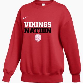 Nike Women's Phoenix Fleece Pullover Crew