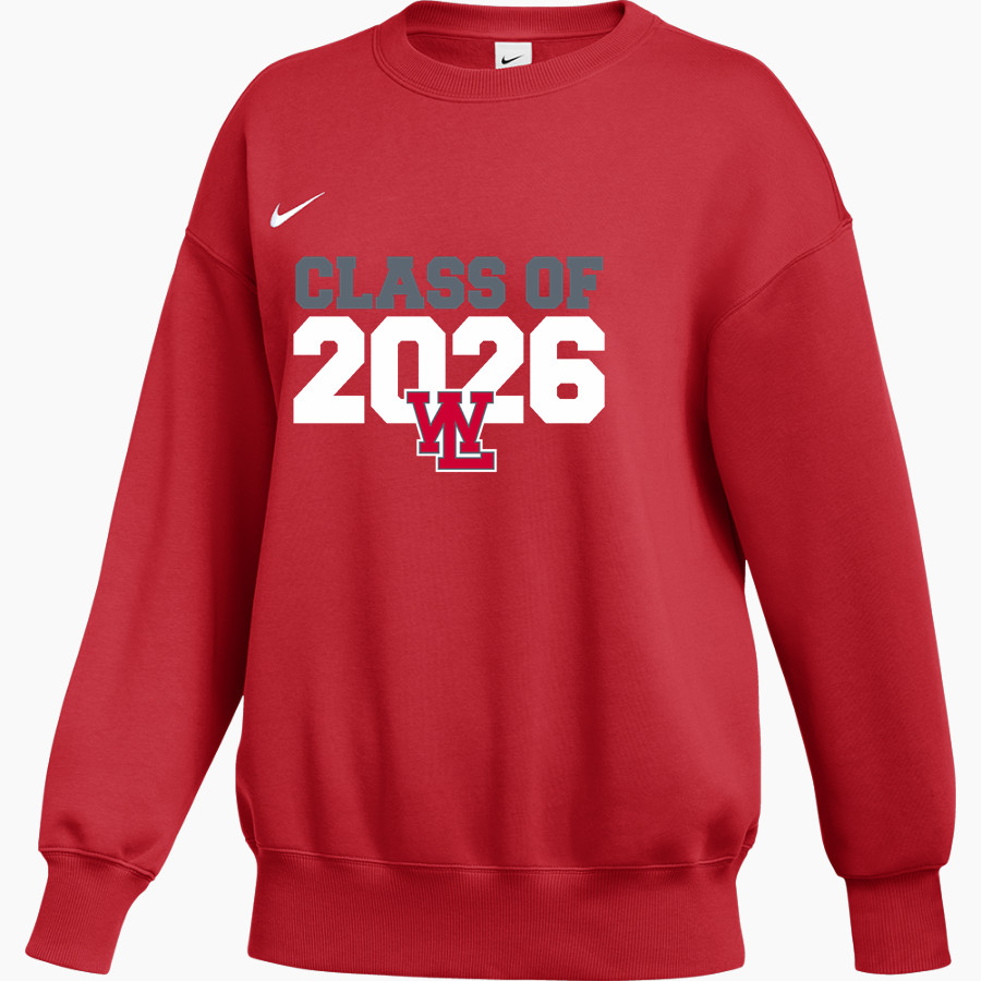 West Lafayette Jr-Sr High School Red Devils Online Store Nike Women's Phoenix Fleece Pullover Crew