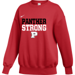 Parma Panthers <span class="pdp-name-mascot">Parma Panthers</span> Nike Women's Phoenix Fleece Oversized Pullover Crew Front Thumbnail