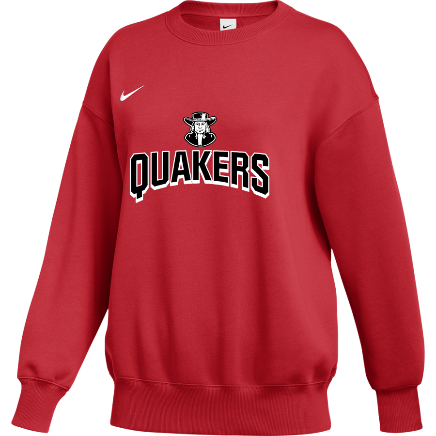 New Philadelphia Quaker Ladies <span class="pdp-name-mascot">New Philadelphia Quaker Ladies</span> Nike Women's Phoenix Fleece Oversized Pullover Crew