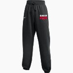 FARMINGTON HIGH SCHOOL CARDINALS <span class="pdp-name-mascot">FARMINGTON CARDINALS</span> Nike Women's Phoenix Fleece High-Rise Pant Front Thumbnail