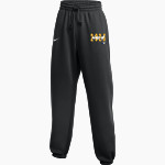 CENTRAL CHRISTIAN SCHOOL SAINTS <span class="pdp-name-mascot">CENTRAL SAINTS</span> Nike Women's Phoenix Fleece High-Rise Pant Front Thumbnail