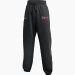 Everett Trojan <span class="pdp-name-mascot">Everett Trojans</span> Nike Women's Phoenix Fleece High-Rise Pant Front Thumbnail