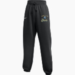 Divine Savior Academy Sharks <span class="pdp-name-mascot">Divine Savior Sharks</span> Nike Women's Phoenix Fleece High-Rise Pant Front Thumbnail