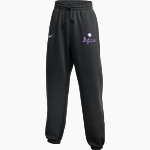 Shell Bank Brigade Nike Women's Phoenix Fleece High-Rise Pant Front Thumbnail