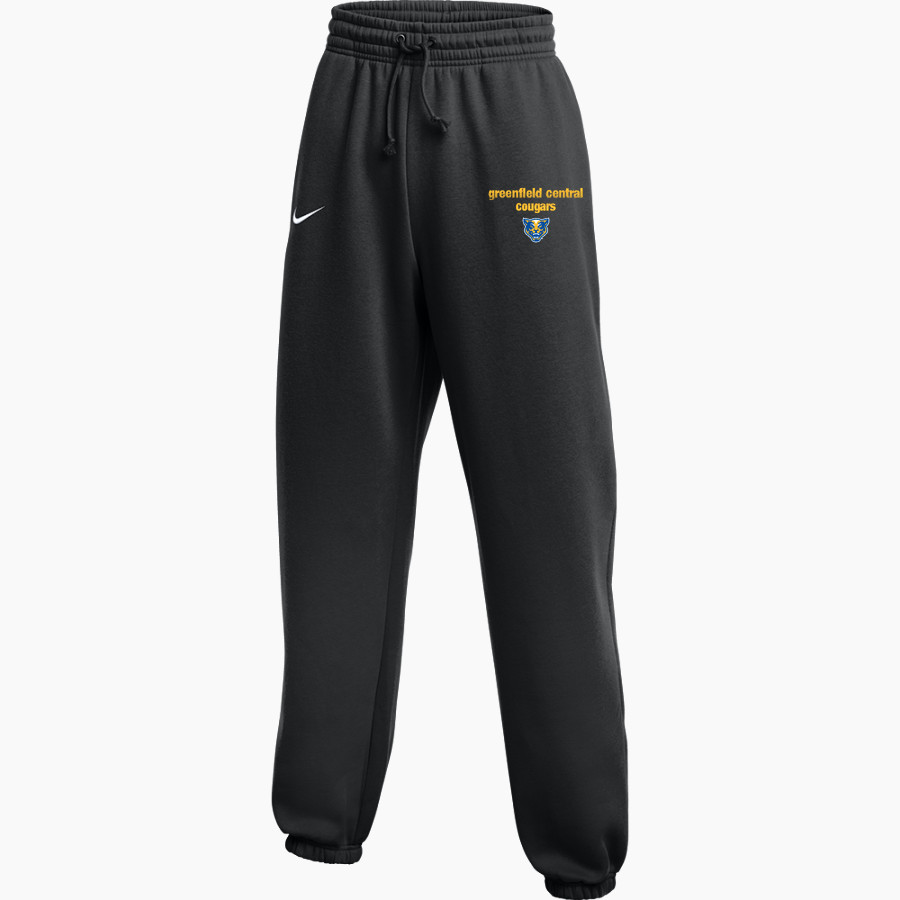 Greenfield Central Cougars Online Store <span class="pdp-name-mascot">Greenfield-Central Cougars</span> Nike Women's Phoenix Fleece High-Rise Pant