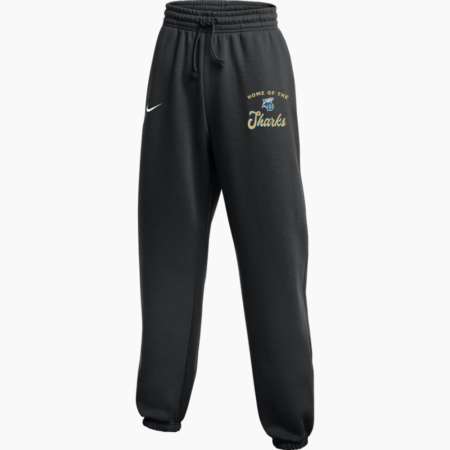 Divine Savior Academy Sharks <span class="pdp-name-mascot">Divine Savior Sharks</span> Nike Women's Phoenix Fleece High-Rise Pant
