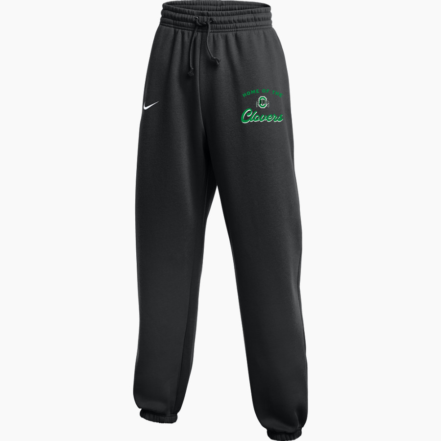 CLOVERDALE HIGH SCHOOL CLOVERS Nike Women's Phoenix Fleece High-Rise Pant