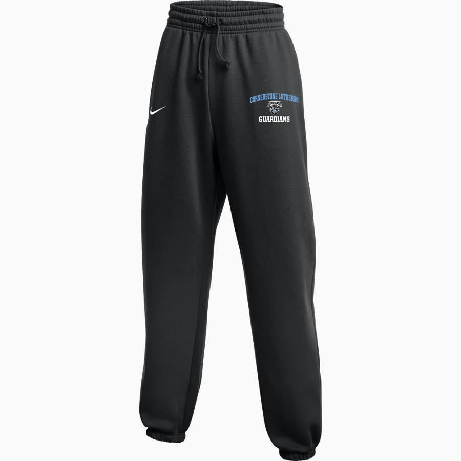 Cornerstone Lutheran Guardians <span class="pdp-name-mascot">Cornerstone Lutheran Guardians</span> Nike Women's Phoenix Fleece High-Rise Pant