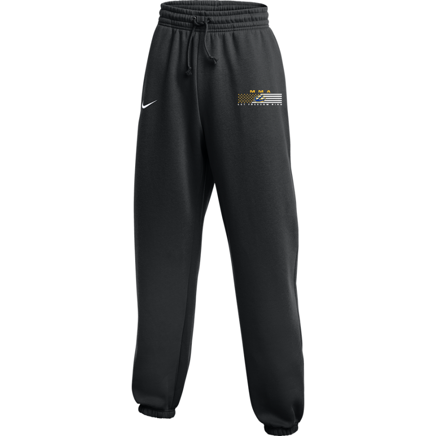 Maine Maritime Academy The Official Online Store <span class="pdp-name-mascot">MMA Mariners</span> Nike Women's Phoenix Fleece High-Rise Pant