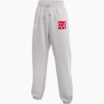 FOSTORIA HIGH SCHOOL REDMEN <span class="pdp-name-mascot">FOSTORIA REDMEN</span> Nike Women's Phoenix Fleece High-Rise Pant Front Thumbnail
