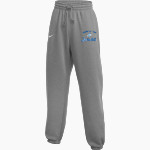 Kansas Jackrabbits Nike Women's Phoenix Fleece High-Rise Pant Front Thumbnail