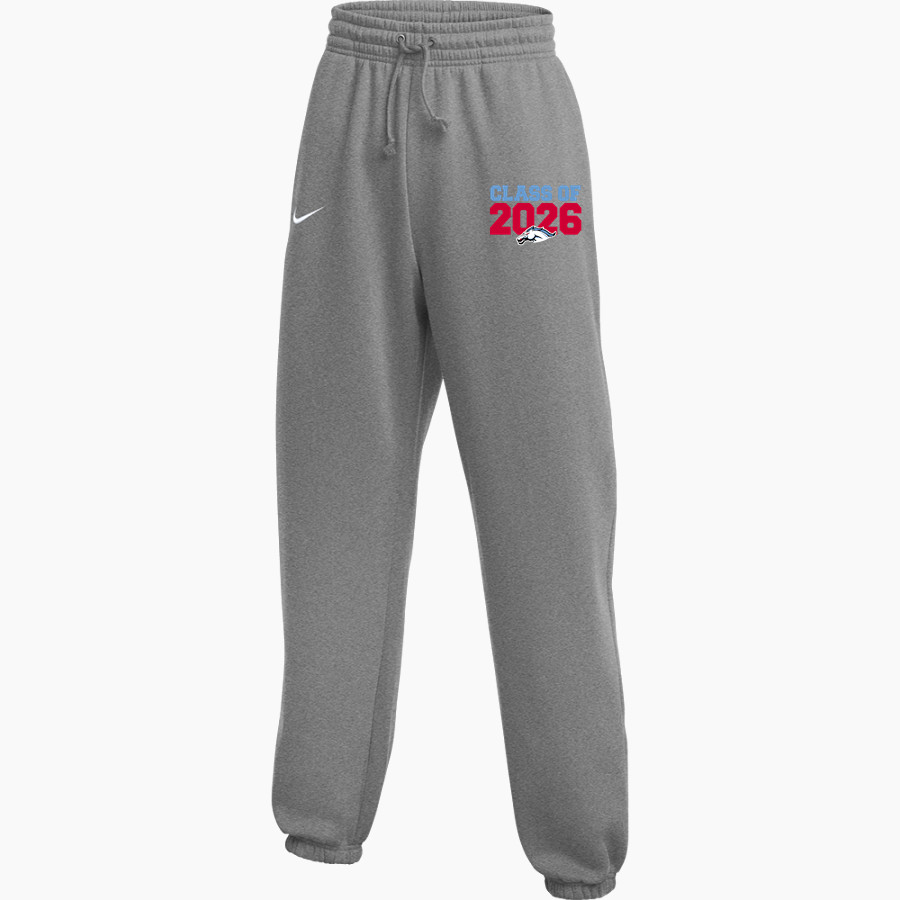 Zachary Broncos Nike Women's Phoenix Fleece High-Rise Pant