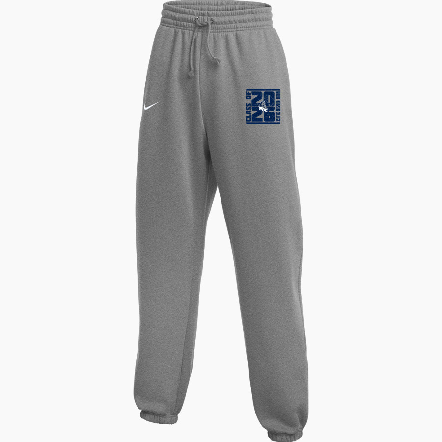 Mount Aloysius College Mounties Nike Women's Phoenix Fleece High-Rise Pant