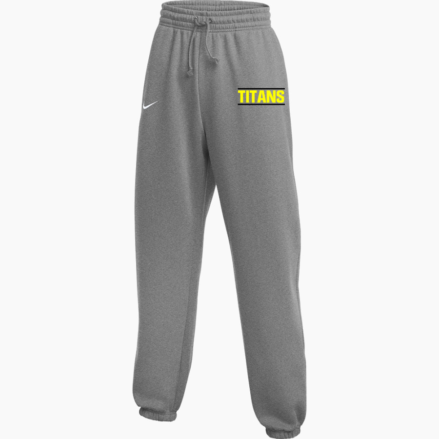 SBEP Titans Nike Women's Phoenix Fleece High-Rise Pant