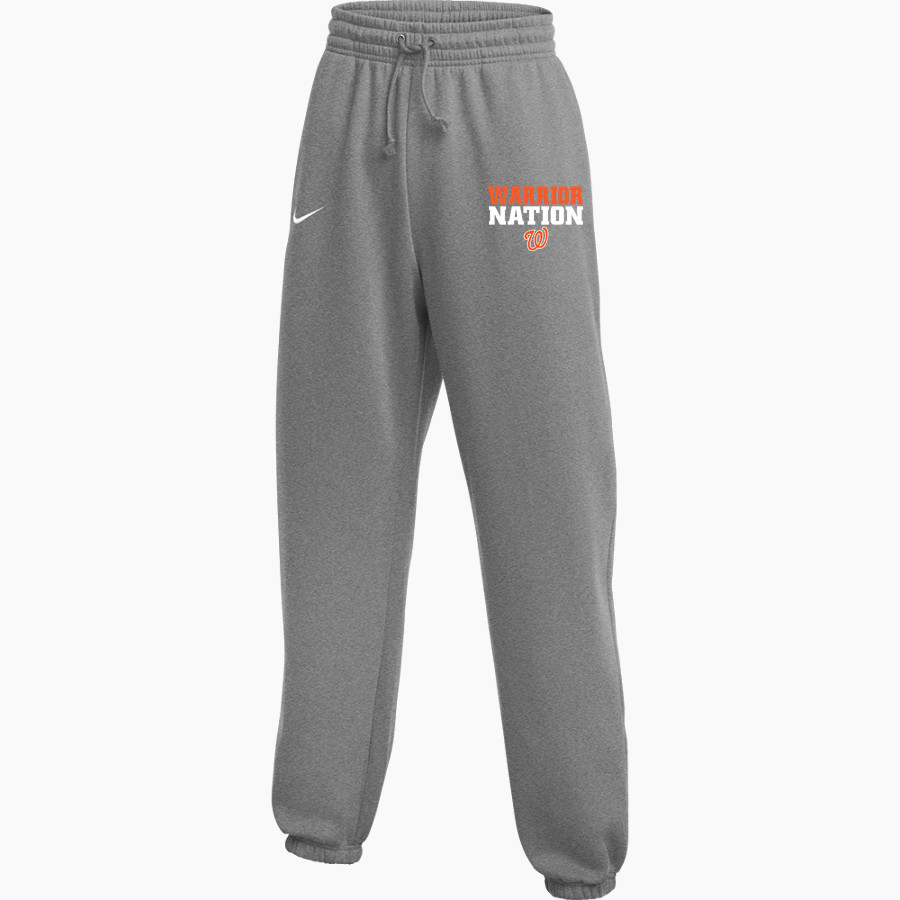 WAYLAND HIGH SCHOOL WARRIORS Nike Women's Phoenix Fleece High-Rise Pant