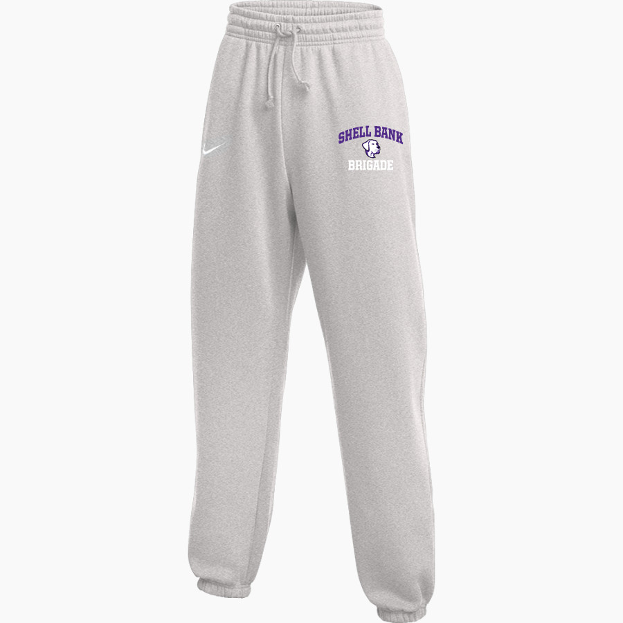 Shell Bank Brigade <span class="pdp-name-mascot">Shell Bank P771K@014 Labradors</span> Nike Women's Phoenix Fleece High-Rise Pant