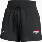 CROW HIGH SCHOOL Cougars Online Store <span class="pdp-name-mascot">CROW COUGARS</span> Nike Women's Phoenix Fleece Short Front Thumbnail