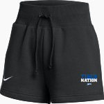 Crow Tigers Nike Women's Phoenix Fleece Short Front Thumbnail