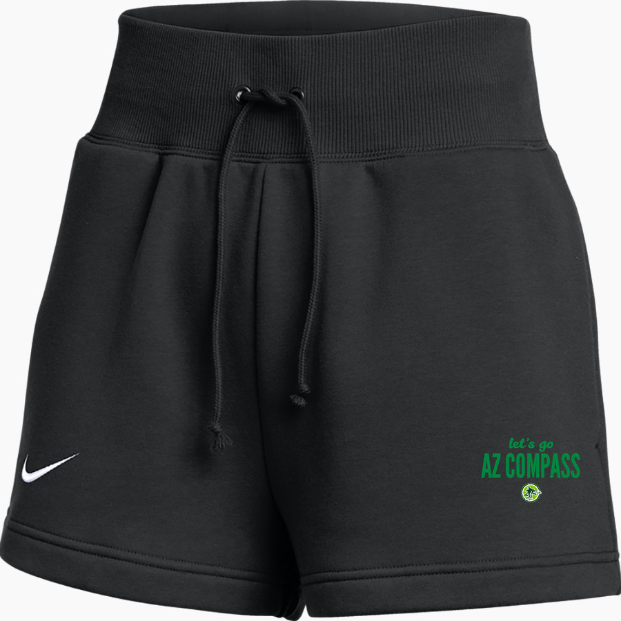 AZ Compass DRAGONS Nike Women's Phoenix Fleece Short
