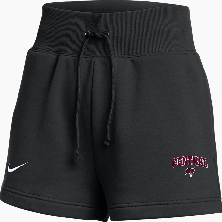 CENTRAL HIGH SCHOOL RAIDERS <span class="pdp-name-mascot">CENTRAL RAIDERS</span> Nike Women's Phoenix Fleece Short
