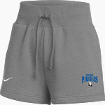 Porter Pandas official sideline store <span class="pdp-name-mascot">Porter Elementary School Pandas</span> Nike Women's Phoenix Fleece Short Front Thumbnail