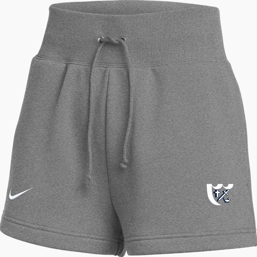 Breck Mustangs Nike Women's Phoenix Fleece Short