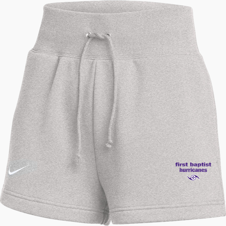 First Baptist Hurricanes <span class="pdp-name-mascot">First Baptist Hurricanes</span> Nike Women's Phoenix Fleece Short