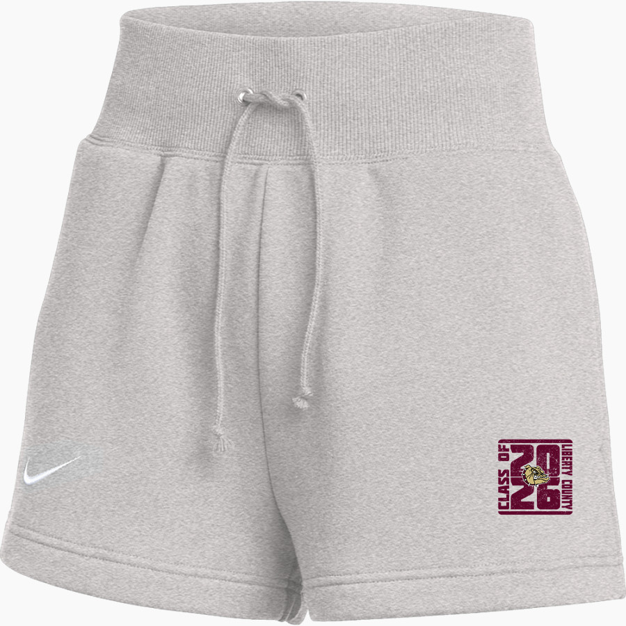 LIBERTY COUNTY HIGH SCHOOL BULLDOGS <span class="pdp-name-mascot">LIBERTY COUNTY BULLDOGS</span> Nike Women's Phoenix Fleece Short