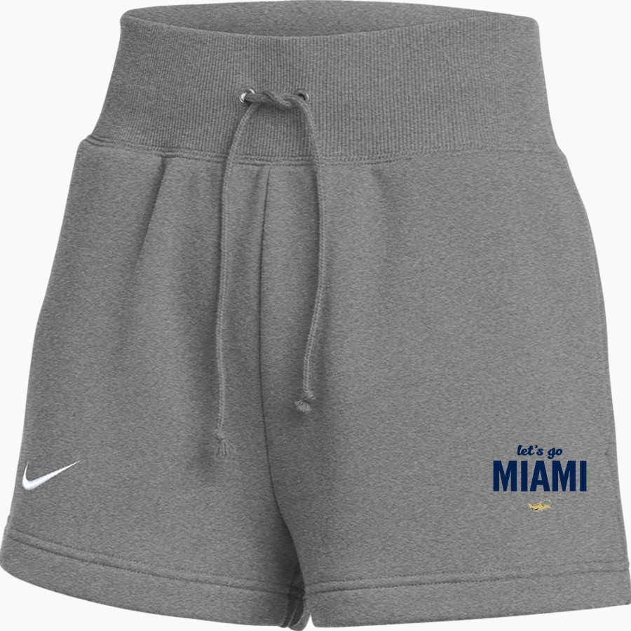 MIAMI SENIOR HIGH SCHOOL STINGAREES Nike Women's Phoenix Fleece Short