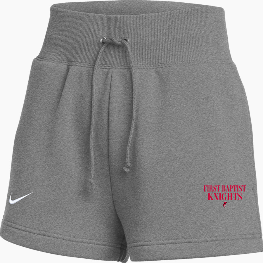 FIRST BAPTIST CHRISTIAN SCHOOL KNIGHTS <span class="pdp-name-mascot">FIRST BAPTIST KNIGHTS</span> Nike Women's Phoenix Fleece Short