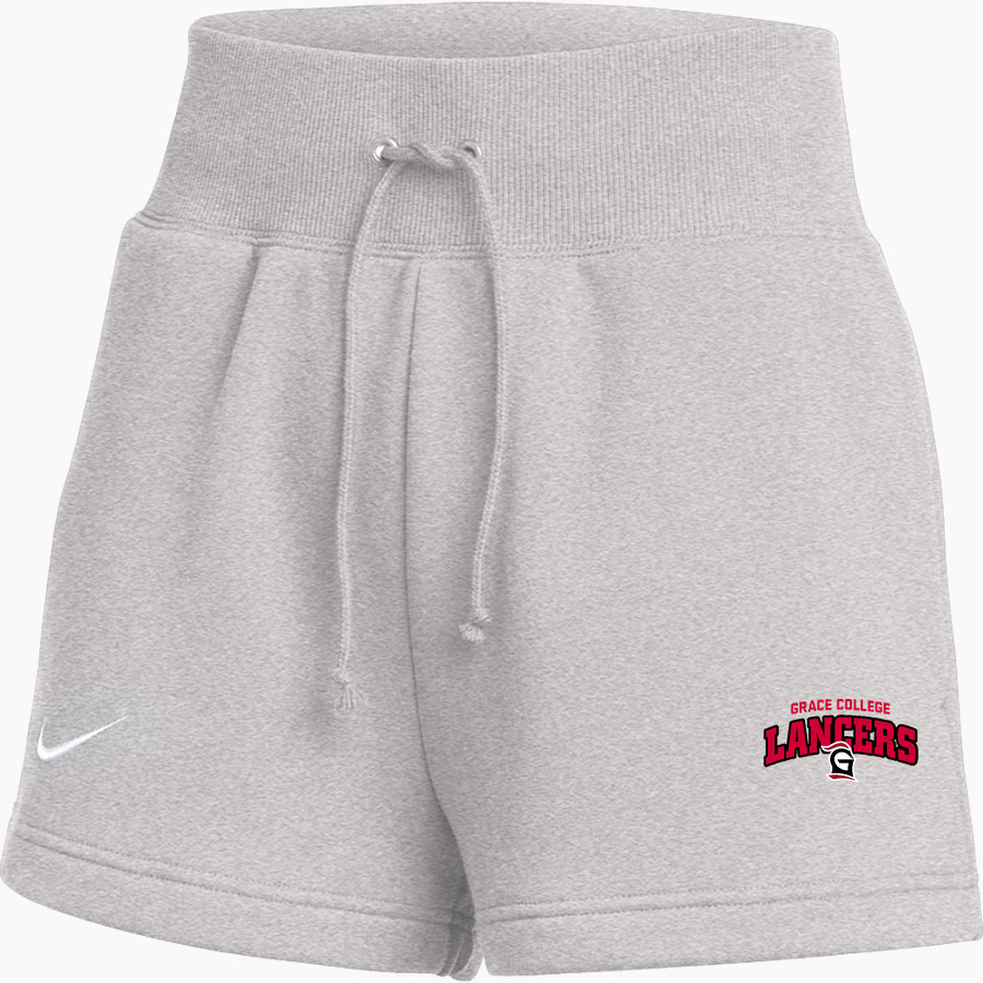 Grace College Lancers <span class="pdp-name-mascot">Grace College Lancers</span> Nike Women's Phoenix Fleece Short