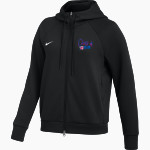 Bondurant Braves Nike Women's Dri-FIT Primary Full-Zip Hoodie Front Thumbnail