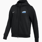 Assumption Greyhounds <span class="pdp-name-mascot">Assumption Greyhounds</span> Nike Women's Dri-FIT Primary Full Zip Hoodie Front Thumbnail