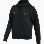 814 Elite 814 Elite <span class="pdp-name-mascot">814 Elite</span> Nike Women's Dri-FIT Primary Full Zip Hoodie Front Thumbnail