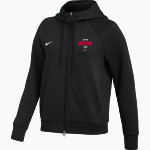 DEKALB HIGH SCHOOL BARONS Nike Women's Dri-FIT Primary Full-Zip Hoodie Front Thumbnail