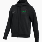 Saint Finn Barr Shamrocks <span class="pdp-name-mascot">Saint Finn Barr Catholic School Shamrocks</span> Nike Women's Dri-FIT Primary Full Zip Hoodie Front Thumbnail