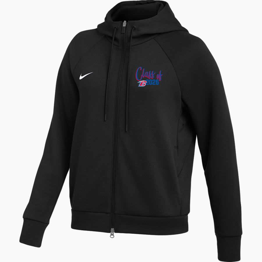 Bondurant Braves Nike Women's Dri-FIT Primary Full-Zip Hoodie