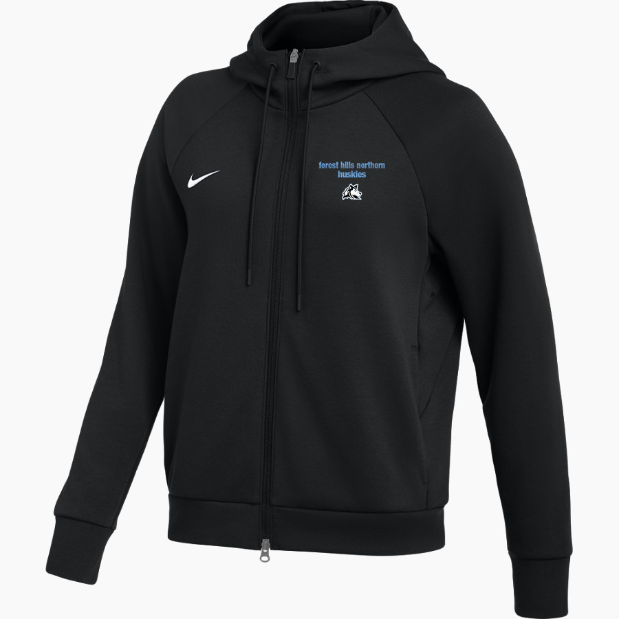FOREST HILLS NORTHERN HIGH HUSKIES Nike Women's Dri-FIT Primary Full-Zip Hoodie