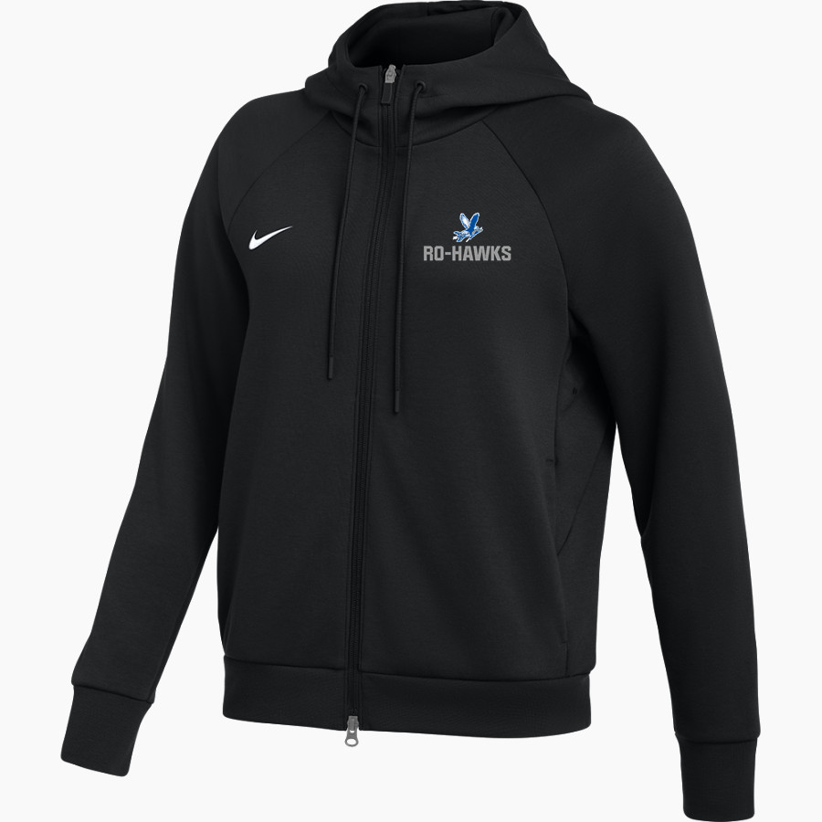 RANDOLPH HIGH SCHOOL RO-HAWKS <span class="pdp-name-mascot">RANDOLPH RO-HAWKS</span> Nike Women's Dri-FIT Primary Full Zip Hoodie