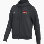 Ashley Ridge Swamp Foxes <span class="pdp-name-mascot">Ashley Ridge Swamp Foxes</span> Nike Women's Dri-FIT Primary Full Zip Hoodie Front Thumbnail