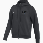 Crow Tigers <span class="pdp-name-mascot">Crow Middle School Tigers</span> Nike Women's Dri-FIT Primary Full Zip Hoodie Front Thumbnail