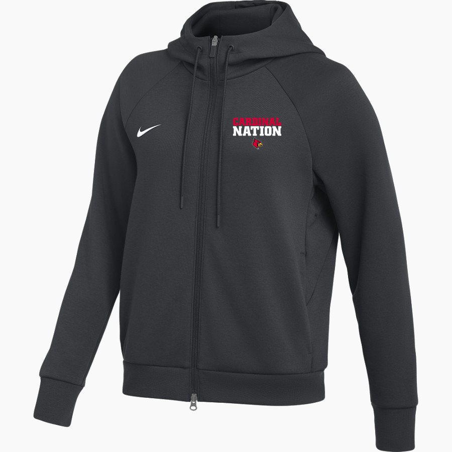 St. Clement Cardinals <span class="pdp-name-mascot">St. Clement School Cardinals</span> Nike Women's Dri-FIT Primary Full Zip Hoodie