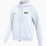 Mahone Mustangs Nike Women's Dri-FIT Primary Full-Zip Hoodie Front Thumbnail