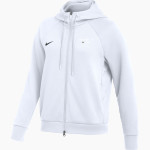 Lebanon Valley Dutchmen Athletics <span class="pdp-name-mascot">Lebanon Valley College Dutchmen</span> Nike Women's Dri-FIT Primary Full Zip Hoodie Front Thumbnail