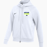 Ocean State Outlaws Outlaws <span class="pdp-name-mascot">Ocean State Outlaws</span> Nike Women's Dri-FIT Primary Full Zip Hoodie Front Thumbnail