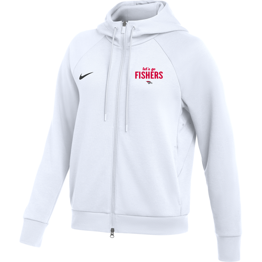 Fishers Chargers <span class="pdp-name-mascot">Fishers Chargers</span> Nike Women's Dri-FIT Primary Full Zip Hoodie