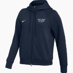Mount Vernon School Mustangs <span class="pdp-name-mascot">Mount Vernon Mustangs</span> Nike Women's Dri-FIT Primary Full Zip Hoodie Front Thumbnail